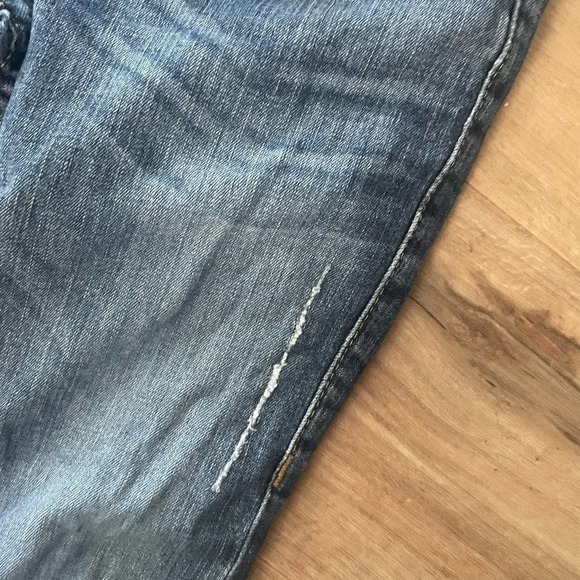 True Religion Straight Jeans size 28 studded logo pockets - Picture 4 of 6